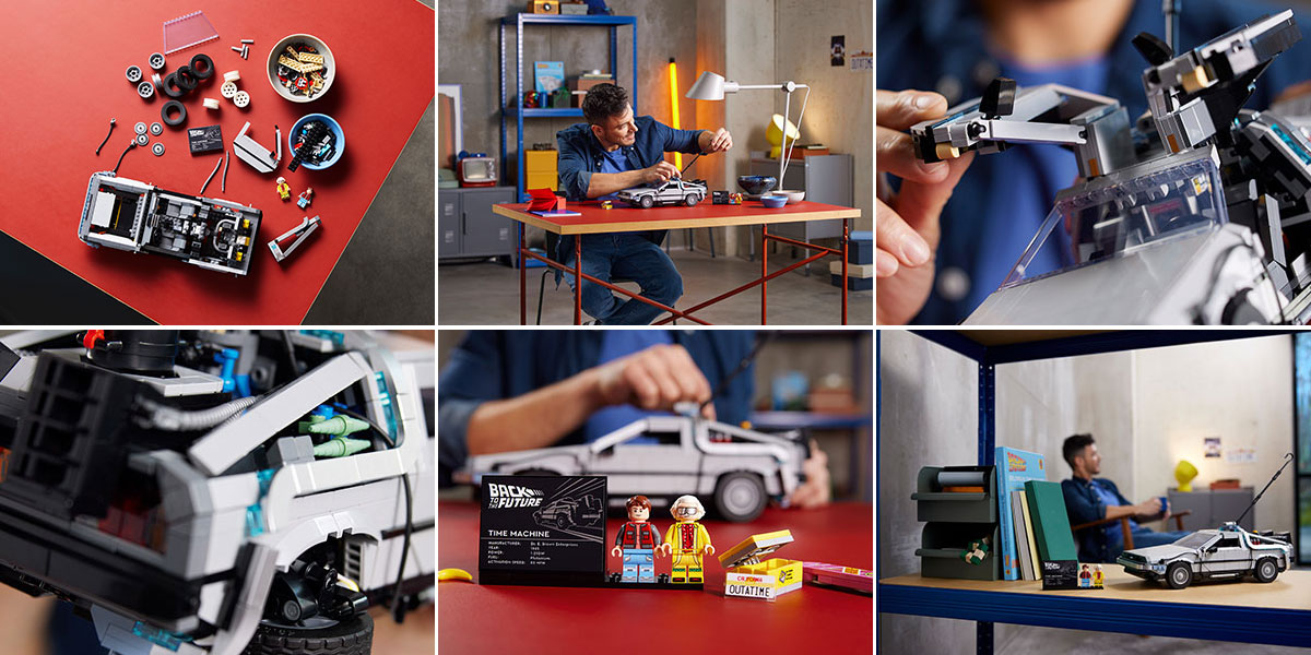 LEGO® Creator: Máquina del tiempo de Regreso al futuro (10300)