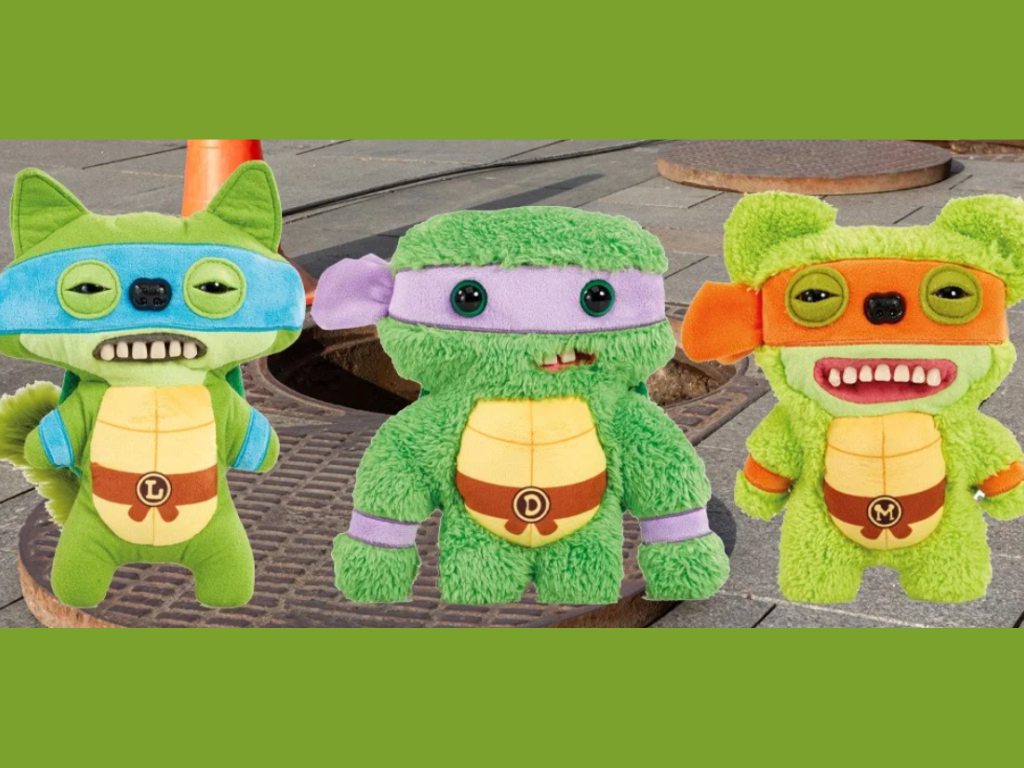 Estos Fugglers inspirados en TMNT son tan adorables y feos
