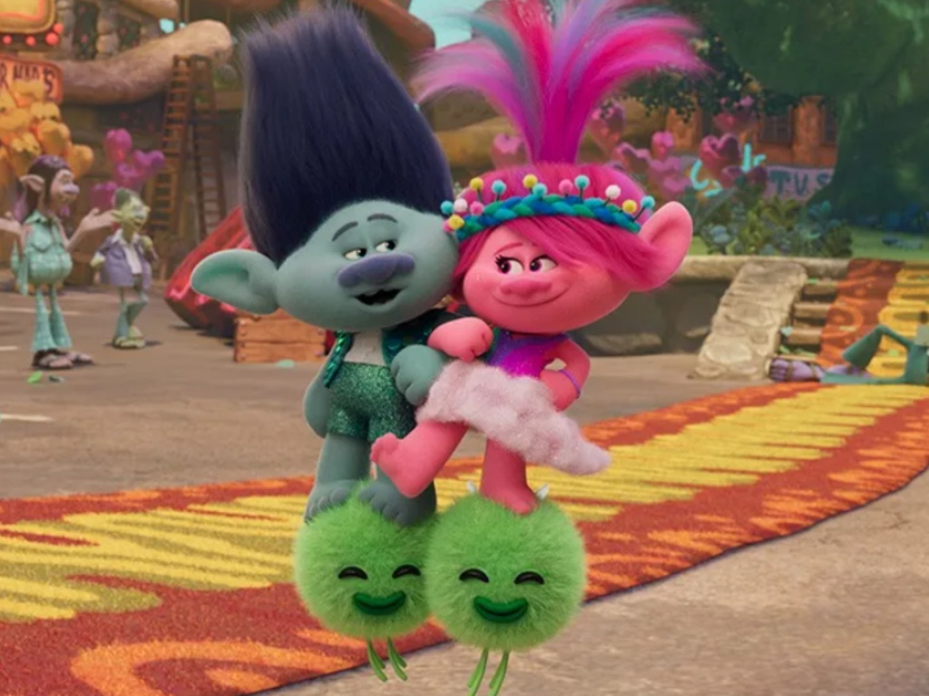 Mira a los Trolls Colaborando en casa esta temporada festiva