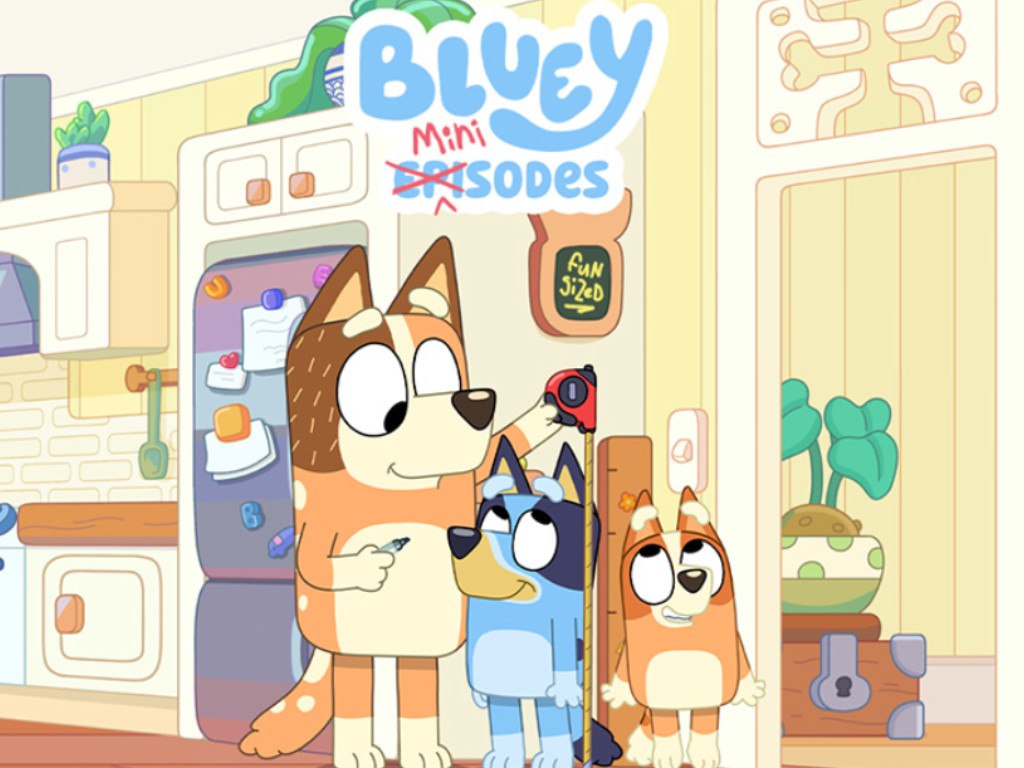 Los nuevos "Bluey Minisodes" son un gran éxito para los fans de Heeler.
