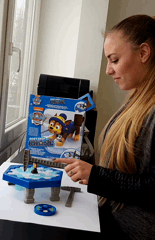 Lo probamos, nos gustó.. PAW Patrol: ¡no dejes caer a Chase en el juego de mesa!