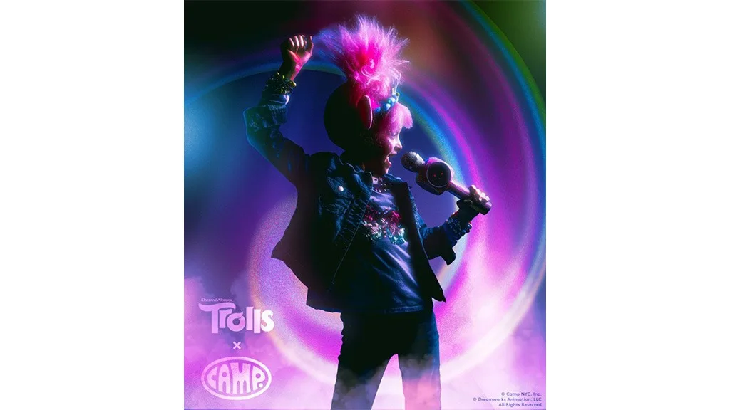 El Mundo Colorido de los Trolls llega al CAMP en Nueva York.