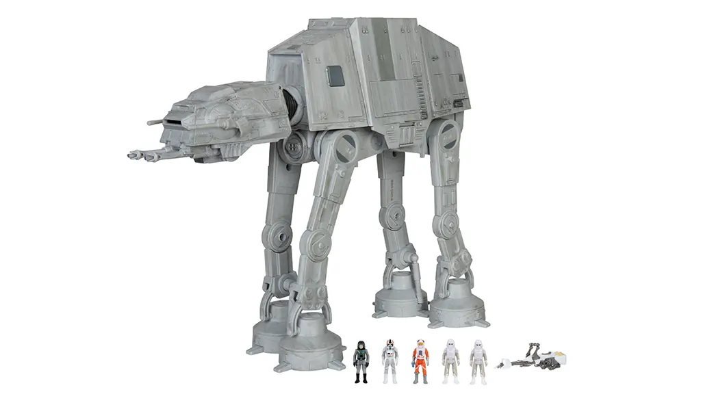 ¡Atrapa a los rebeldes con el AT-AT Walker de Star Wars Micro Galaxy Squadron!