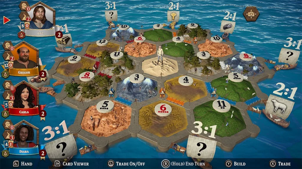 Los niños pueden construir ciudades florecientes en la nueva versión de Catan para Nintendo Switch