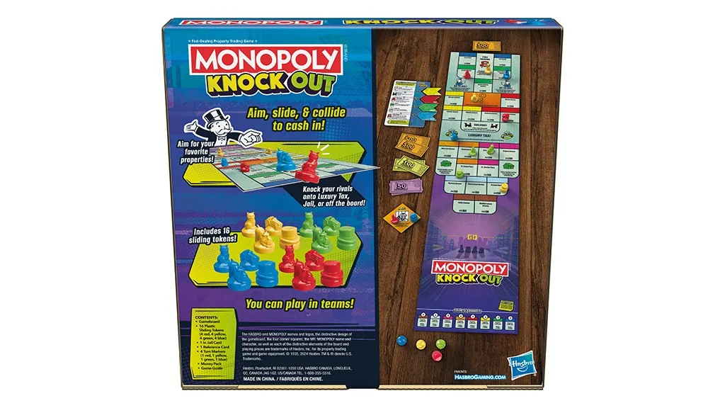 Hasbro lleva la estrategia de Shuffle Board a su más reciente juego de Monopoly