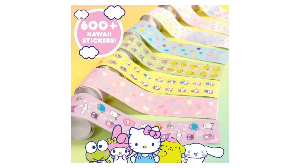 Este set de artista de uñas brillante de Hello Kitty hace que las manicuras sean mágicas