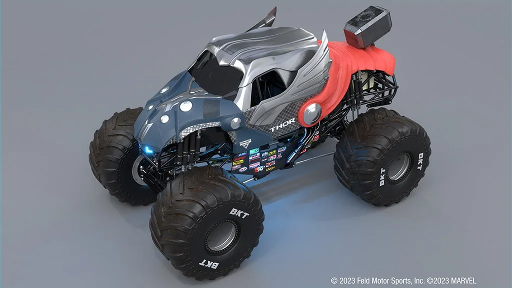 La nueva experiencia de Monster Jam permite a los niños organizar carreras de monster trucks en el juego de Roblox