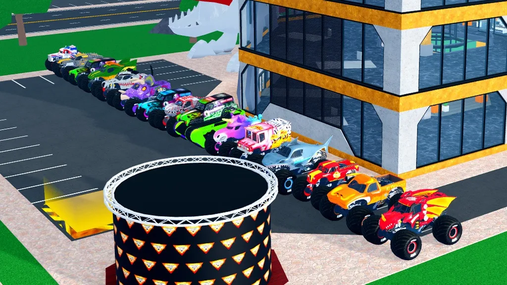 La nueva experiencia de Monster Jam permite a los niños organizar carreras de monster trucks en el juego de Roblox