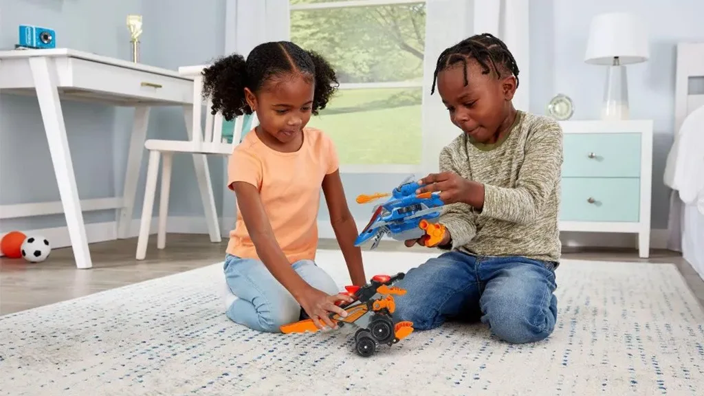 ¡Dejemos volar la imaginación de los niños con el Switch and Go 2-in-1 Spino Speedster!