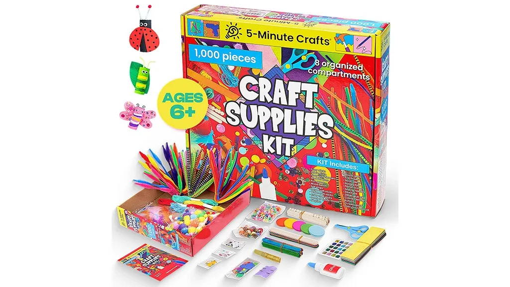 Exprésate con kits de manualidades de 5 minutos