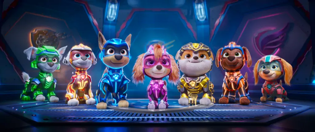 ¡Mira PAW Patrol: La película super en casa con tus perritos!