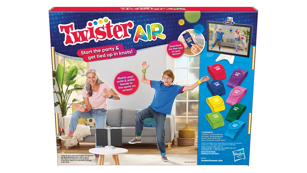 Hasbro actualiza el favorito familiar Twister con un giro moderno