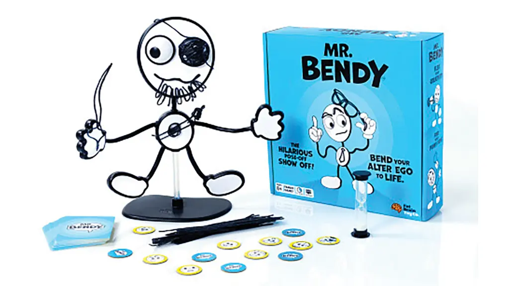 Posa con el Mr. Bendy de Fat Brain Toys