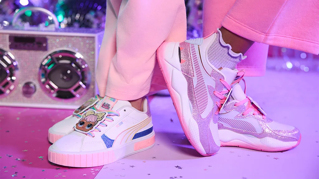 A los pequeños amantes de la moda les encantará la colección PUMA L.O.L. Surprise.