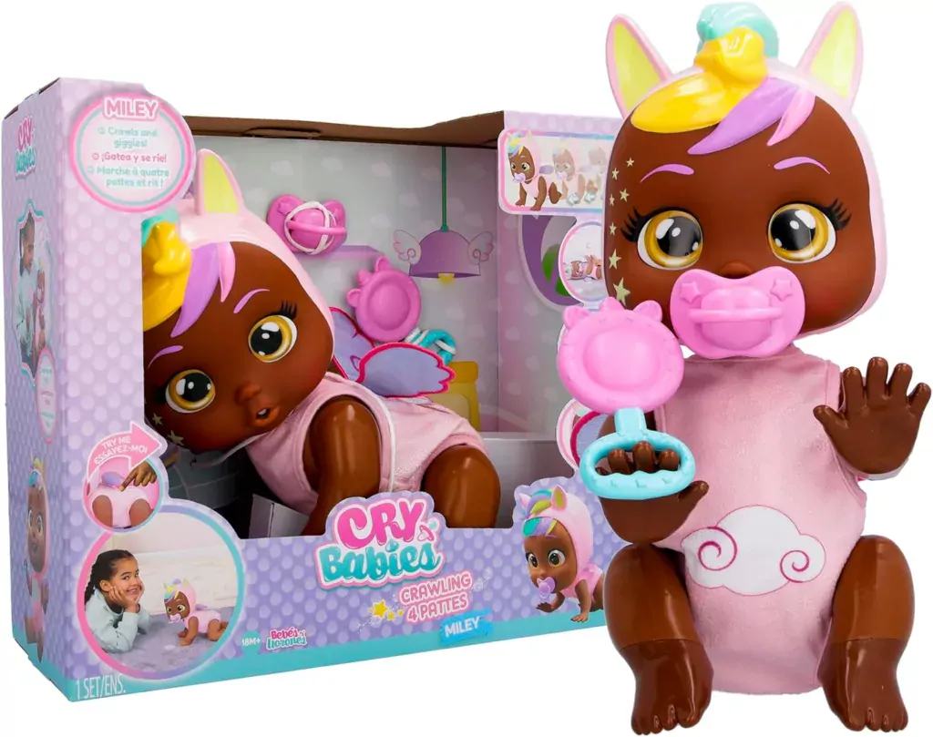 Diviértan a los niños con las muñecas de escalada interactivas de Cry Babies.