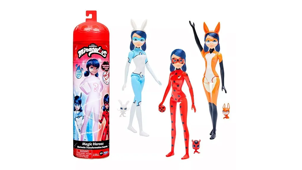 Estos juguetes de Miraculous: Ladybug y Cat Noir son perfectos para los pequeños héroes.