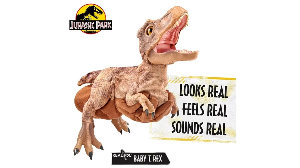 Los niños pueden adoptar un dinosaurio con el verdadero FX Baby T. Rex de Wow! Stuff