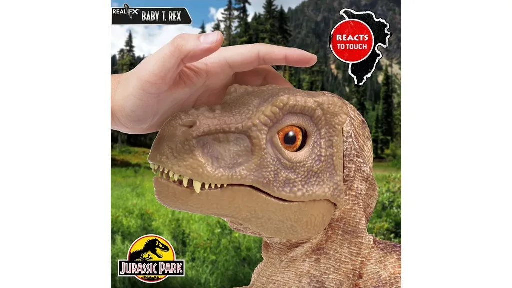 Los niños pueden adoptar un dinosaurio con el verdadero FX Baby T. Rex de Wow! Stuff