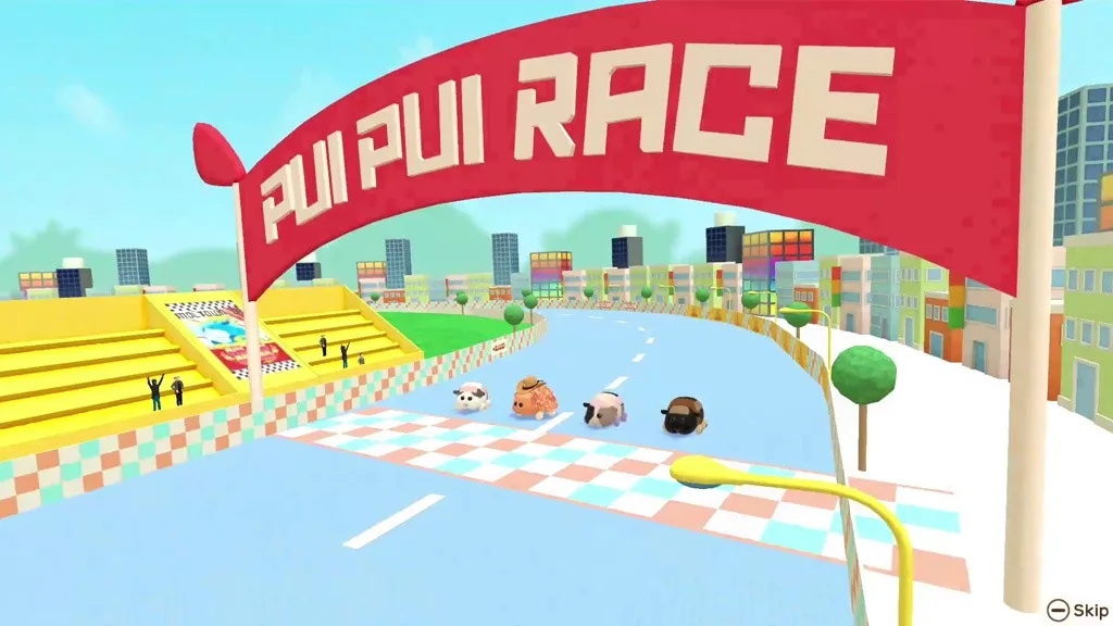 ¡Juega minijuegos con cobayas en el juego Pui Pui Molcar Lets! Molcar Party!