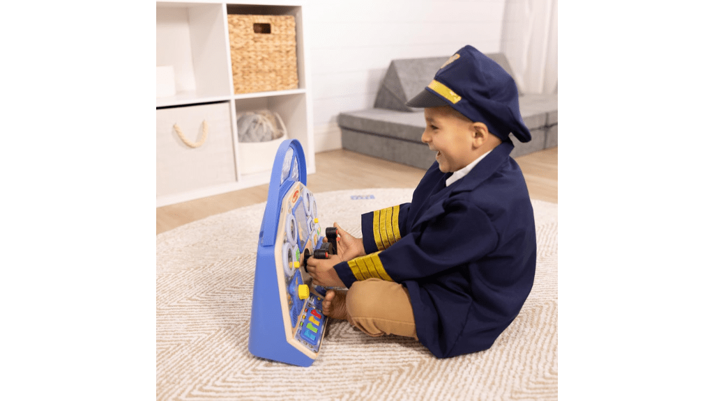 La confianza de los niños se disparará con el panel de control interactivo Jet Pilot