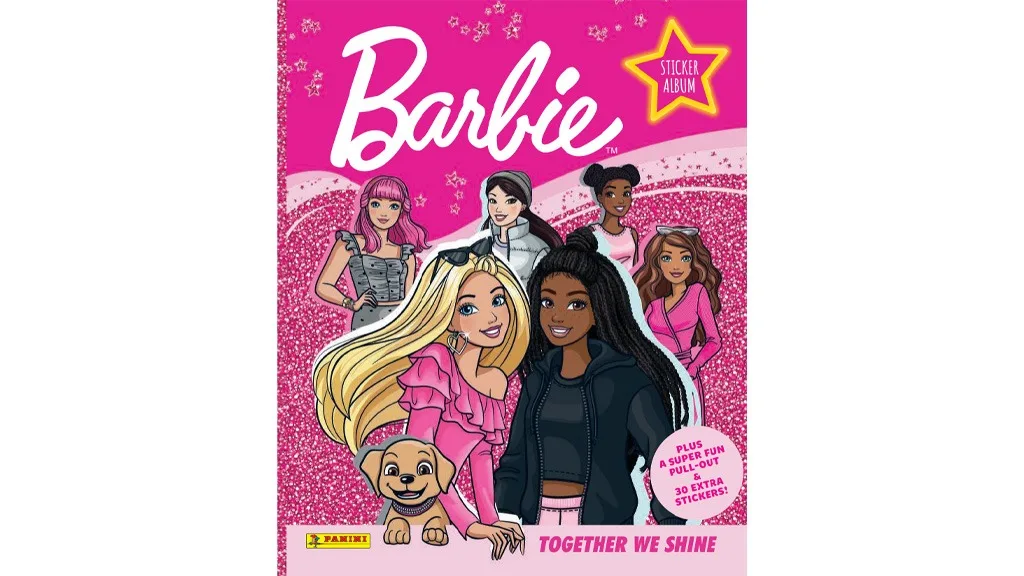Añade un poco de rosa a tu colección de pegatinas con las nuevas pegatinas de Barbie de Panini.