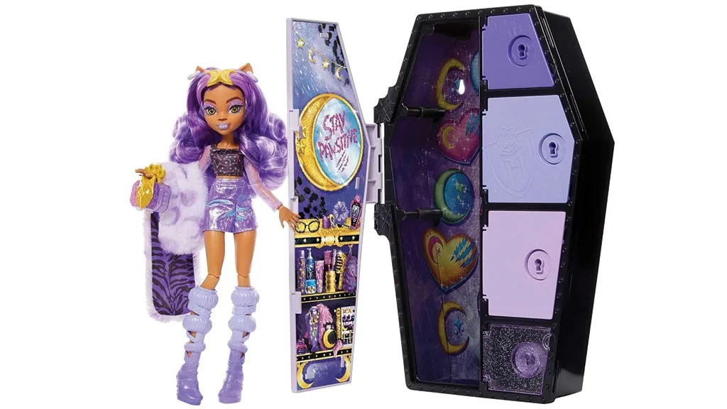 Los secretos Fearidescent de Monster High: serie de muñecas Skulltimate