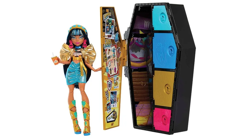 Los secretos Fearidescent de Monster High: serie de muñecas Skulltimate