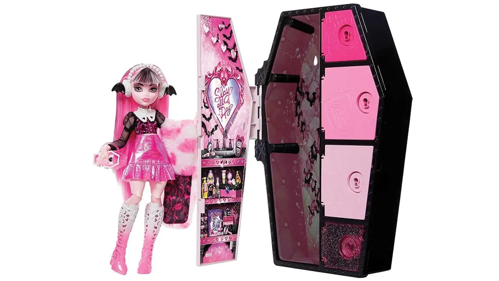 Los secretos Fearidescent de Monster High: serie de muñecas Skulltimate