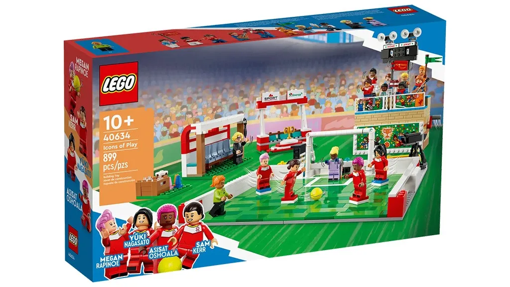 Todos pueden divertirse con los íconos de juego de LEGO