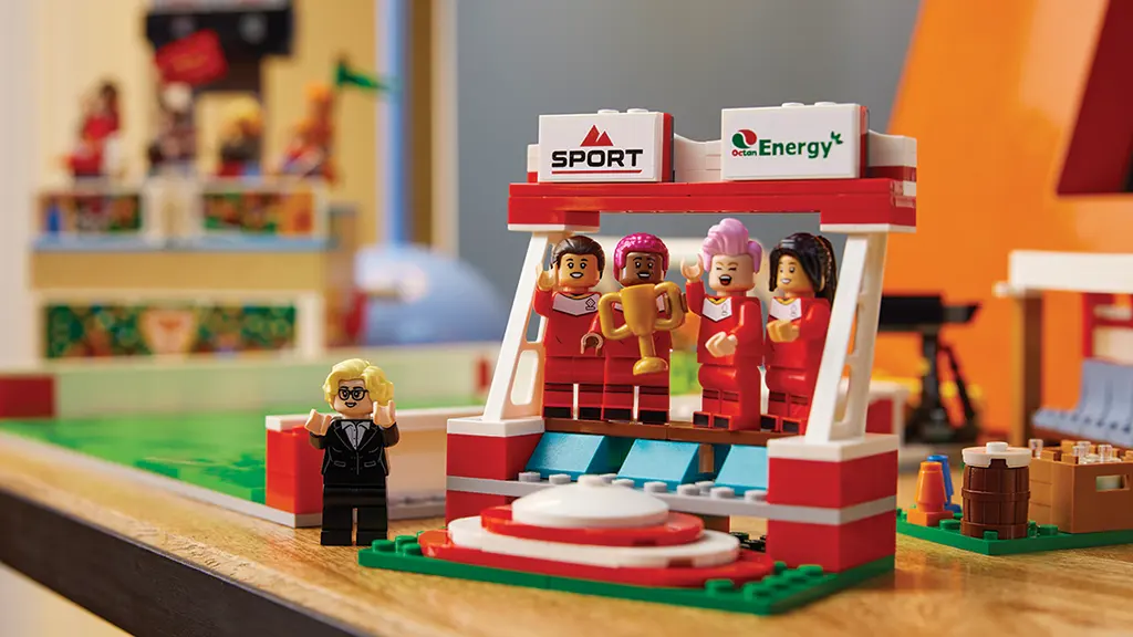 Todos pueden divertirse con los íconos de juego de LEGO