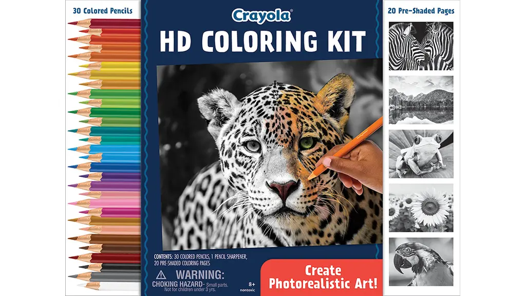 Crayola combina la fotografía y la coloración con el nuevo set de colorear HD.