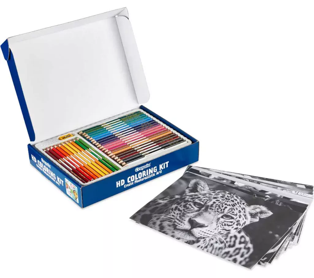 Crayola combina la fotografía y la coloración con el nuevo set de colorear HD.
