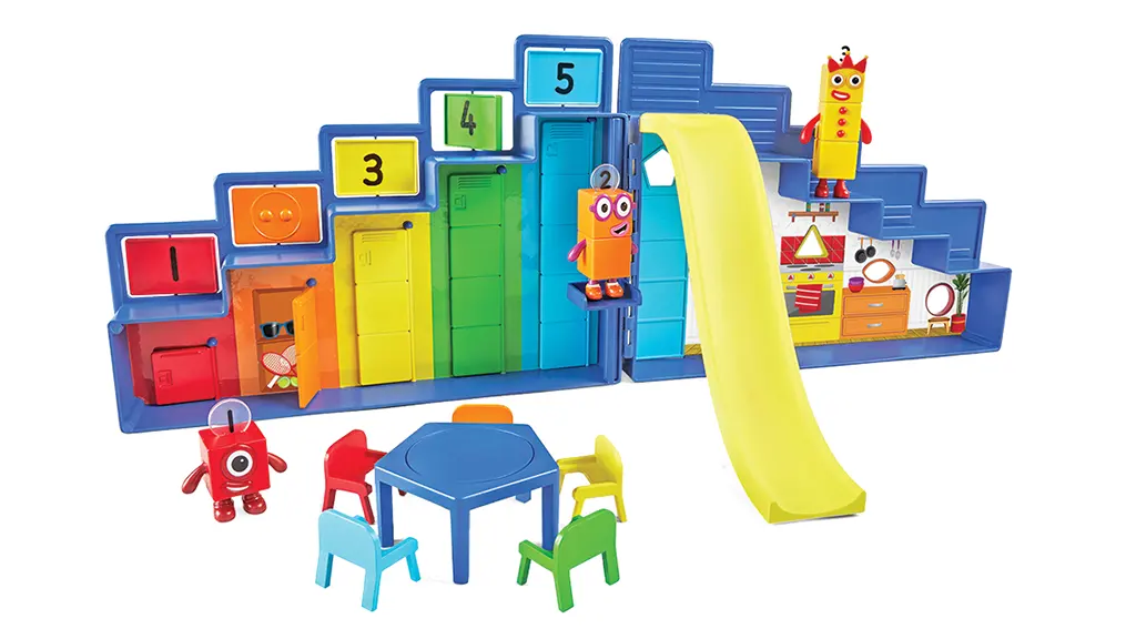 Resolviendo Aventuras Matemáticas con el Centro de Misión del Equipo Numberblocks
