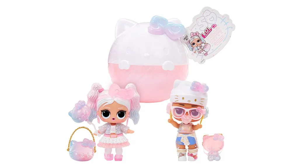 Estos L.O.L. Surprise! Tots celebran el 50.º aniversario de Hello Kitty.
