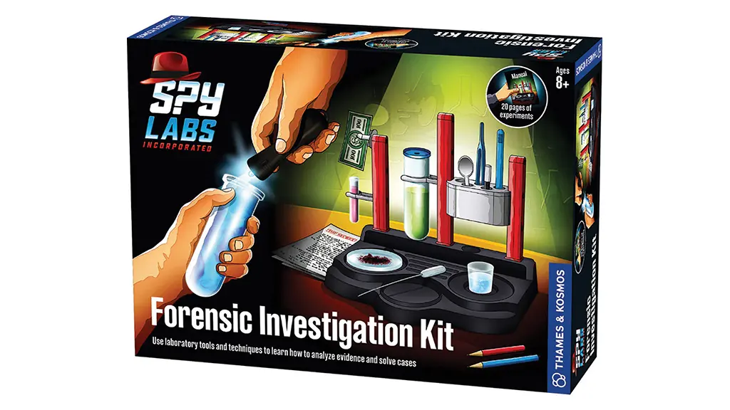 El espionaje es una gran actividad para los adolescentes con el set de investigación criminal de Spy Labs