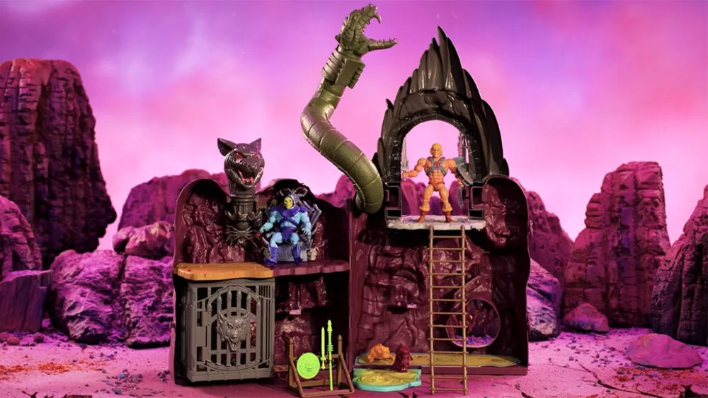 La montaña serpiente de Mattel Masters of the Universe Origins es un genial set de juego
