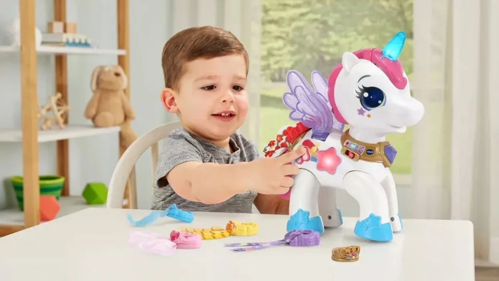 El unicornio Style and Glam es un fantástico y elegante caballito