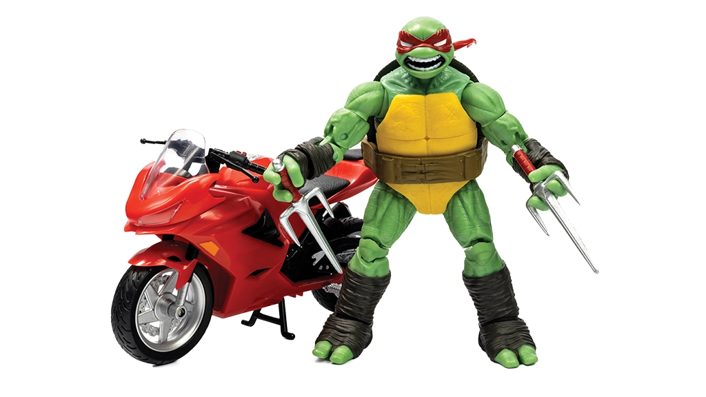 Los viejos y nuevos fans de TMNT pueden entrar en acción con Raphael.