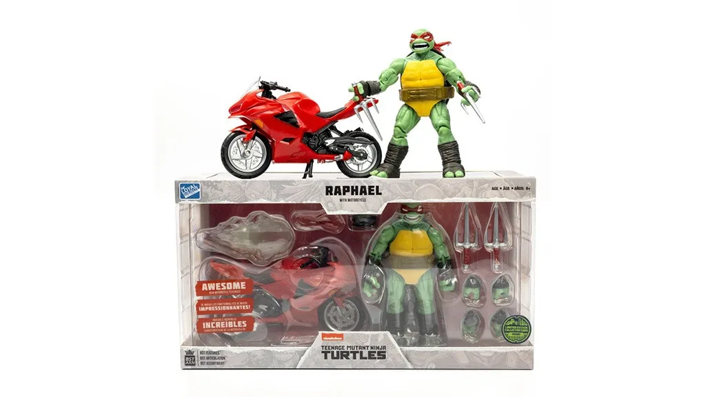 Los viejos y nuevos fans de TMNT pueden entrar en acción con Raphael.