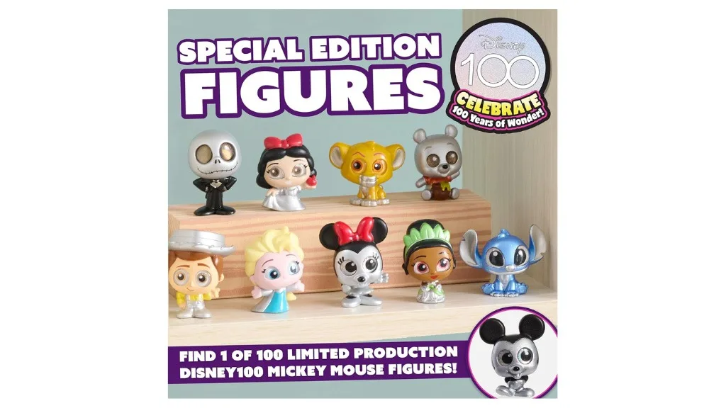 La nueva colección de Disney Doorables es un siglo de alegría.