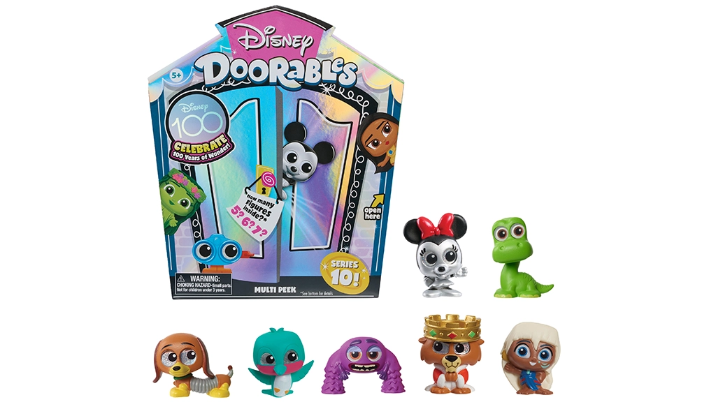 La nueva colección de Disney Doorables es un siglo de alegría.
