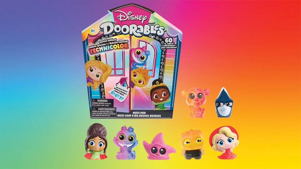 Disney Doorables se ha vuelto aún más colorido.