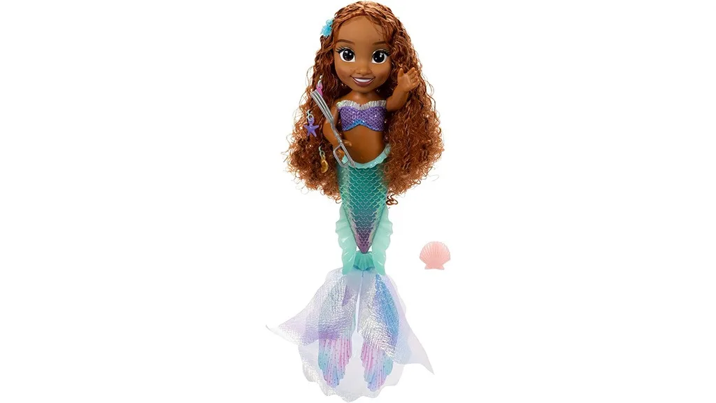 Esta muñeca Ariel que canta hace que la hora del baño sea divertida