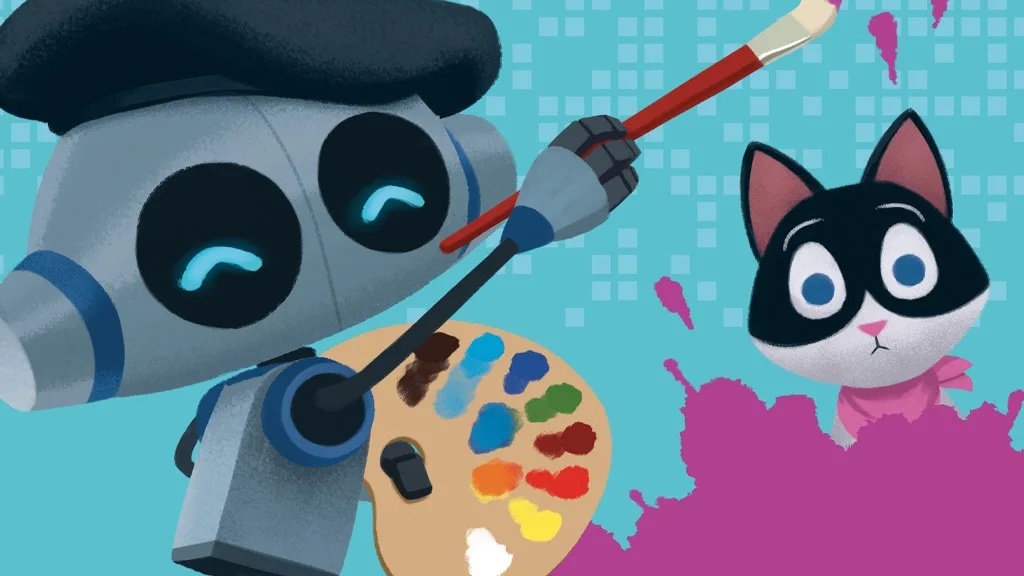 El nuevo libro "Programado para pintar" enseña a los niños a aceptar la imperfección