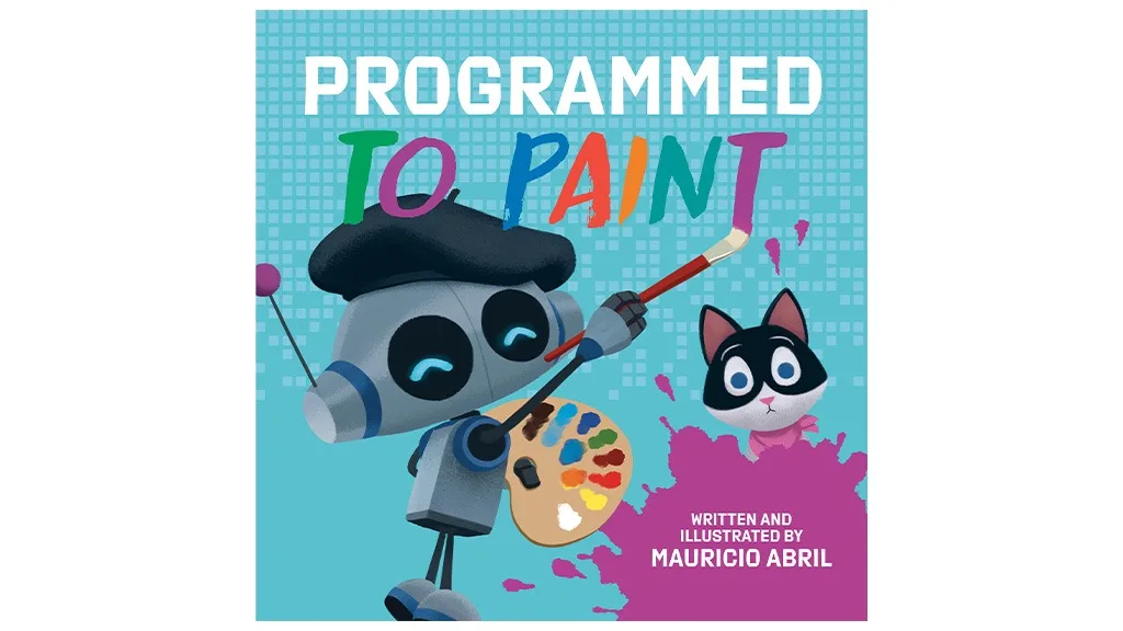 El nuevo libro "Programado para pintar" enseña a los niños a aceptar la imperfección