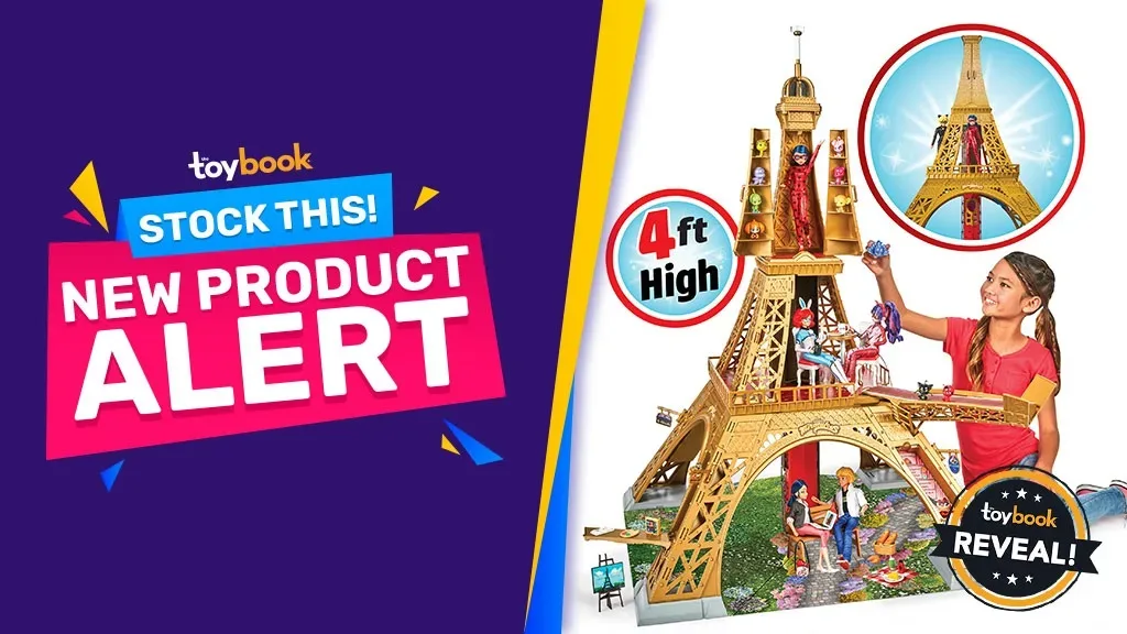 Exclusivo: Ooh La La - Playmates Toys presenta el set de juego Miraculous Ladybug Paris Heroez