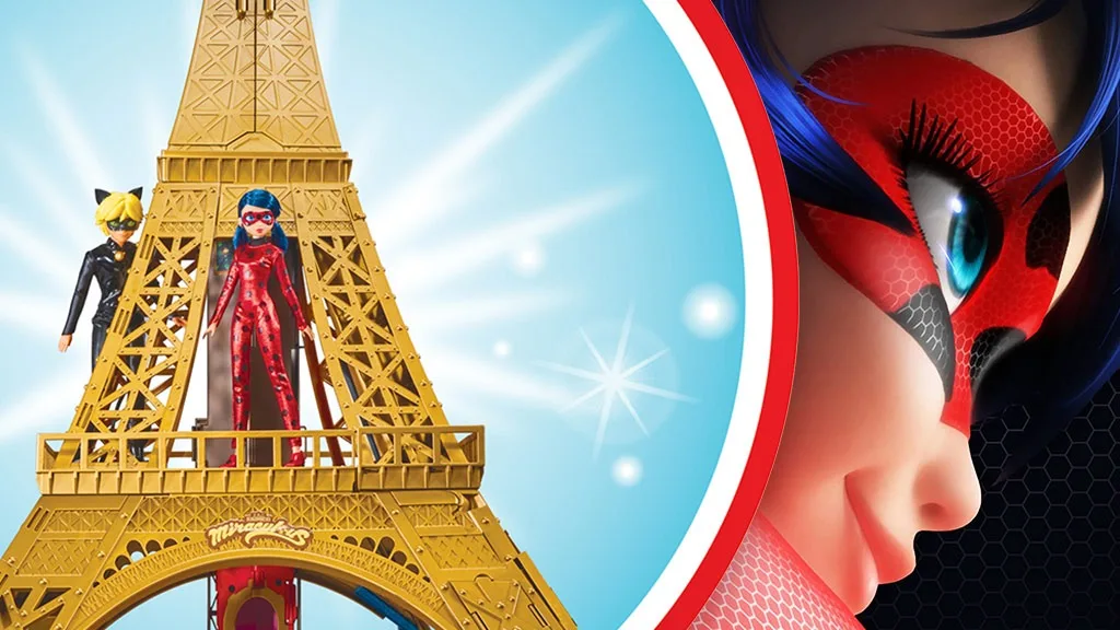 ¡Es gigante! Este set de juego de Miraculous Ladybug Paris Heroez realmente es épico