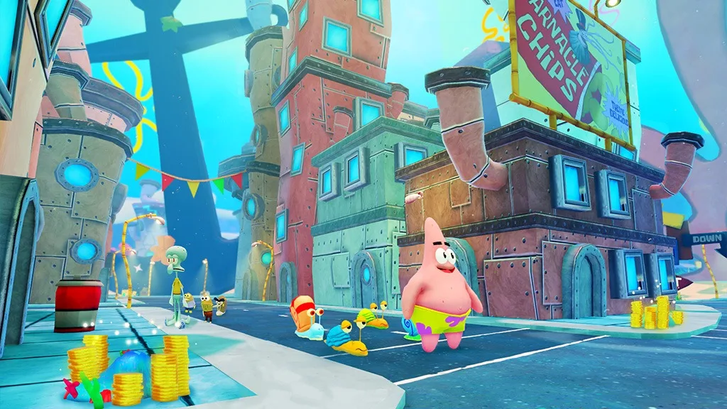 Los niños pueden convertirse en sus personajes favoritos y explorar Fondo de Bikini en el "Simulador de Bob Esponja"