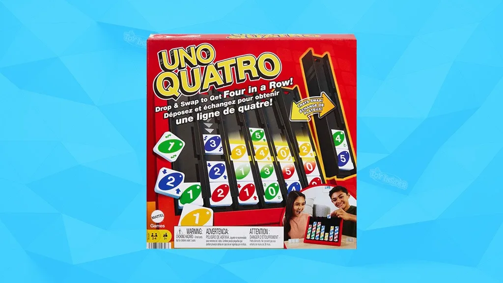 ¡Sal a jugar en grupo con Mattel UNO Quatro!