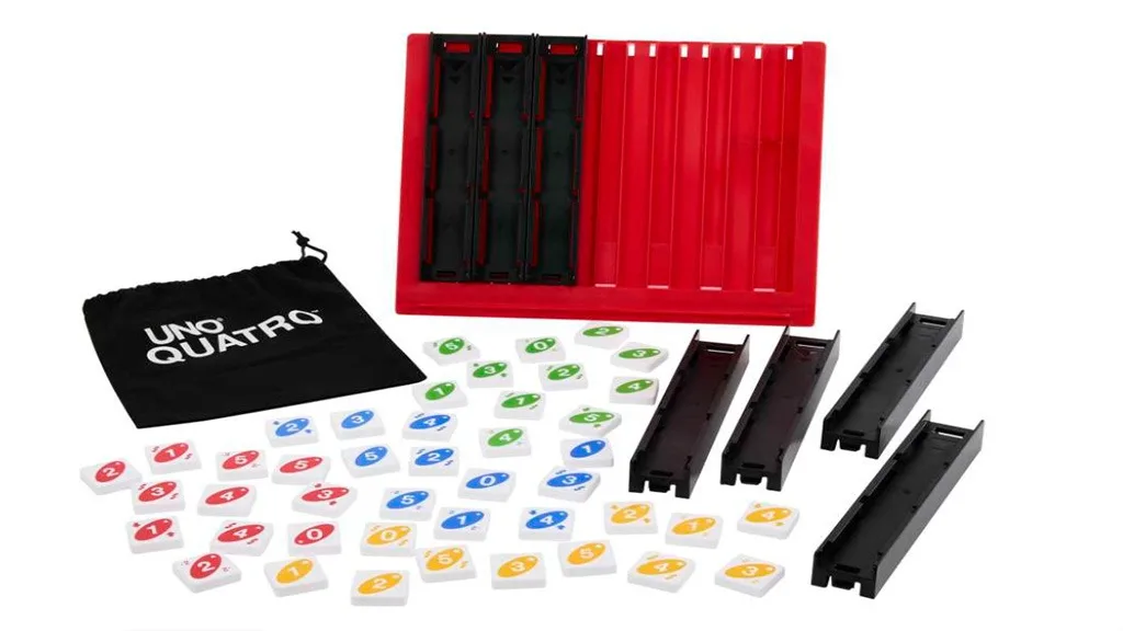 ¡Sal a jugar en grupo con Mattel UNO Quatro!